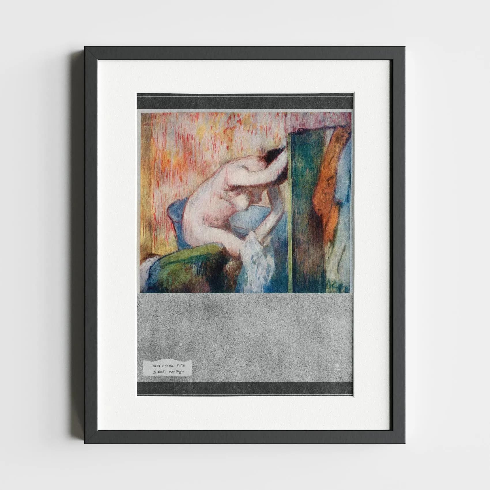 La Toilette by Edgar Degas
